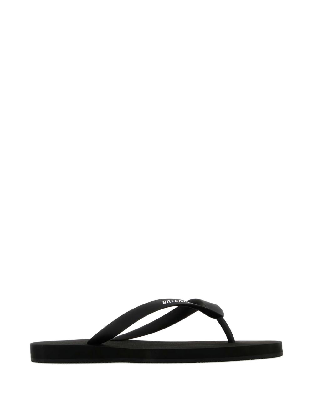 Balenciaga Rubber Flip-flops - Black