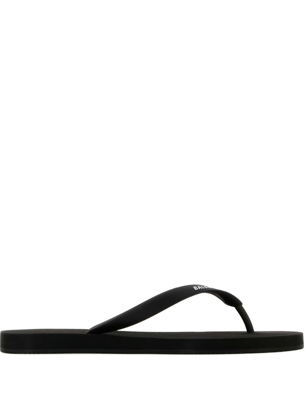 Balenciaga Rubber Flip-flops - Black