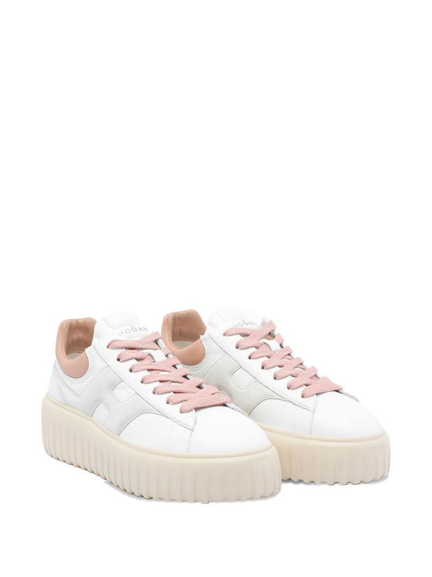 HOGAN PRE H-stripes Sneakers - Powder