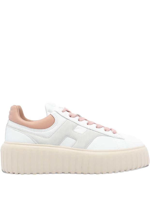 HOGAN PRE H-stripes Sneakers - Powder