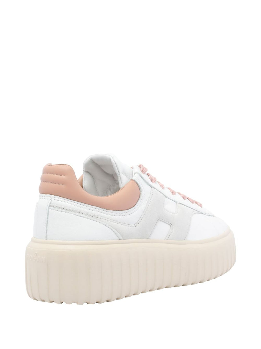 HOGAN PRE H-stripes Sneakers - Powder