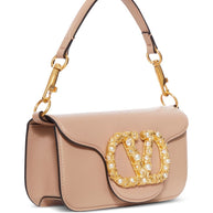 Valentino Garavani Locò Small Leather Shoulder Bag