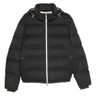 Brunello Cucinelli Wool Down Jacket - Grey