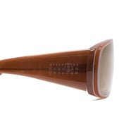 MM6 Maison Margiela Mask - Sunglasses Brown