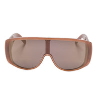 MM6 Maison Margiela Mask - Sunglasses Brown