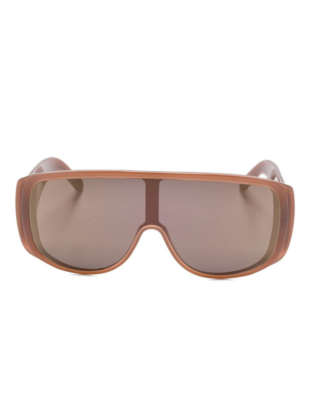 MM6 Maison Margiela Mask - Sunglasses Brown