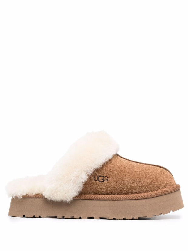 UGG Australia Disquette Slippers - Beige