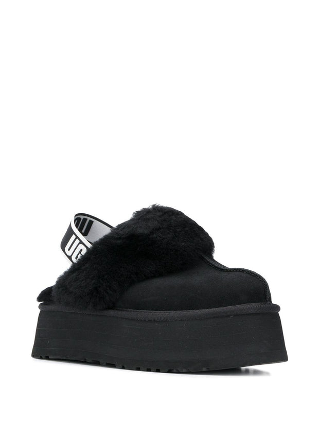 UGG Australia Funkette Slippers - Black
