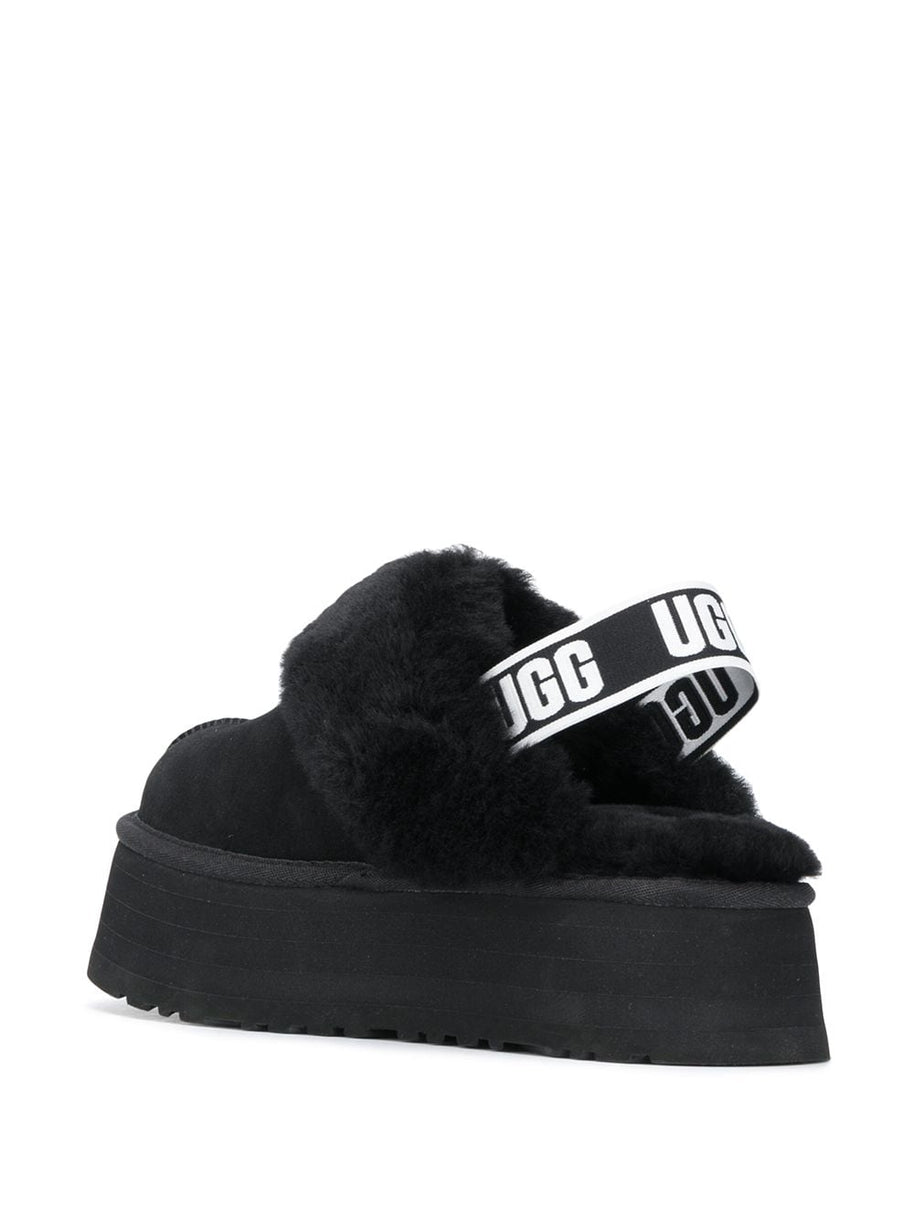 UGG Australia Funkette Slippers - Black