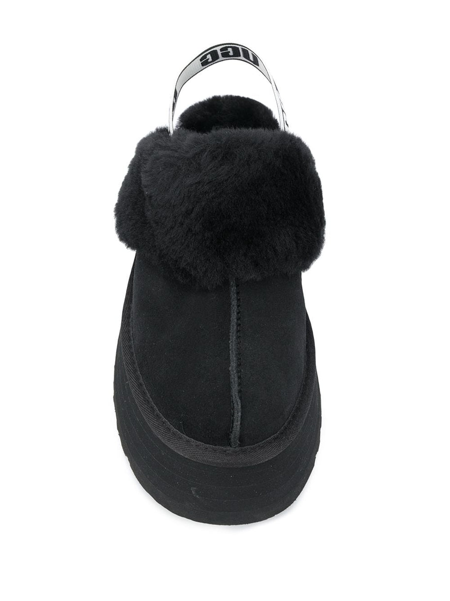 UGG Australia Funkette Slippers - Black