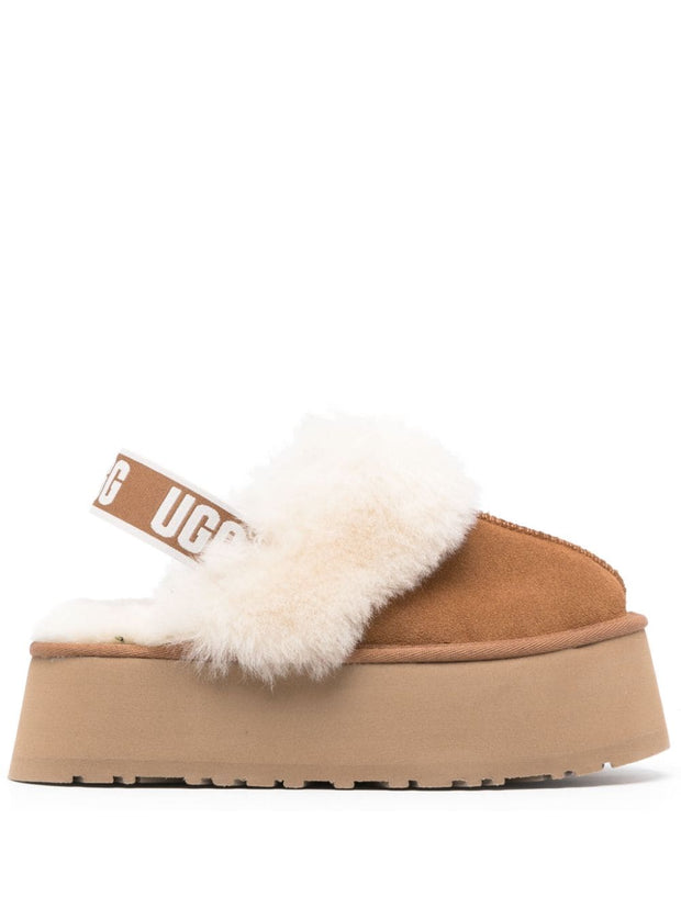 UGG Australia Funkette Slippers - Beige