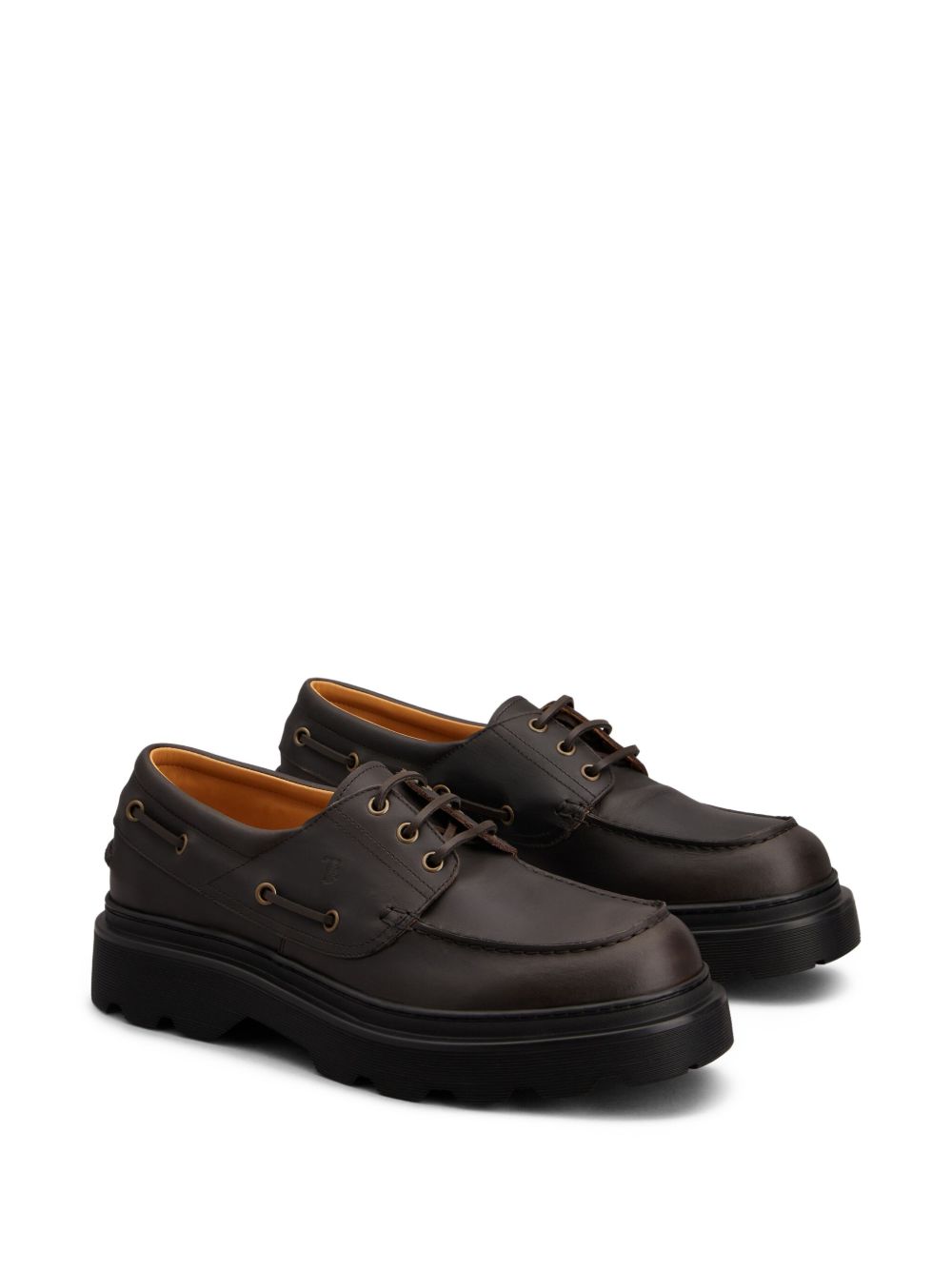 Tod's Leather Boat Shoes