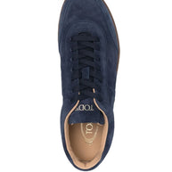 Tod's Tabs Suede Leather Sneakers - Blue
