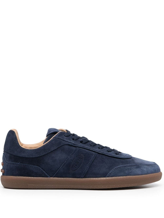 Tod's Tabs Suede Leather Sneakers - Blue