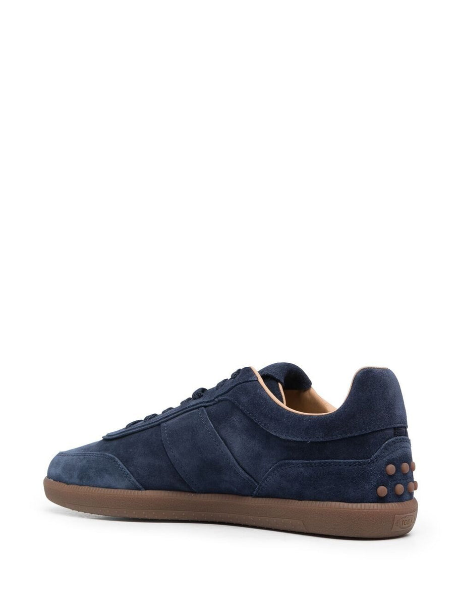 Tod's Tabs Suede Leather Sneakers - Blue