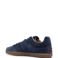 Tod's Tabs Suede Leather Sneakers - Blue