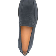Tod's Suede Leather Loafers - Blue