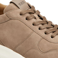 Tod's Suede Leather Sneakers - Beige
