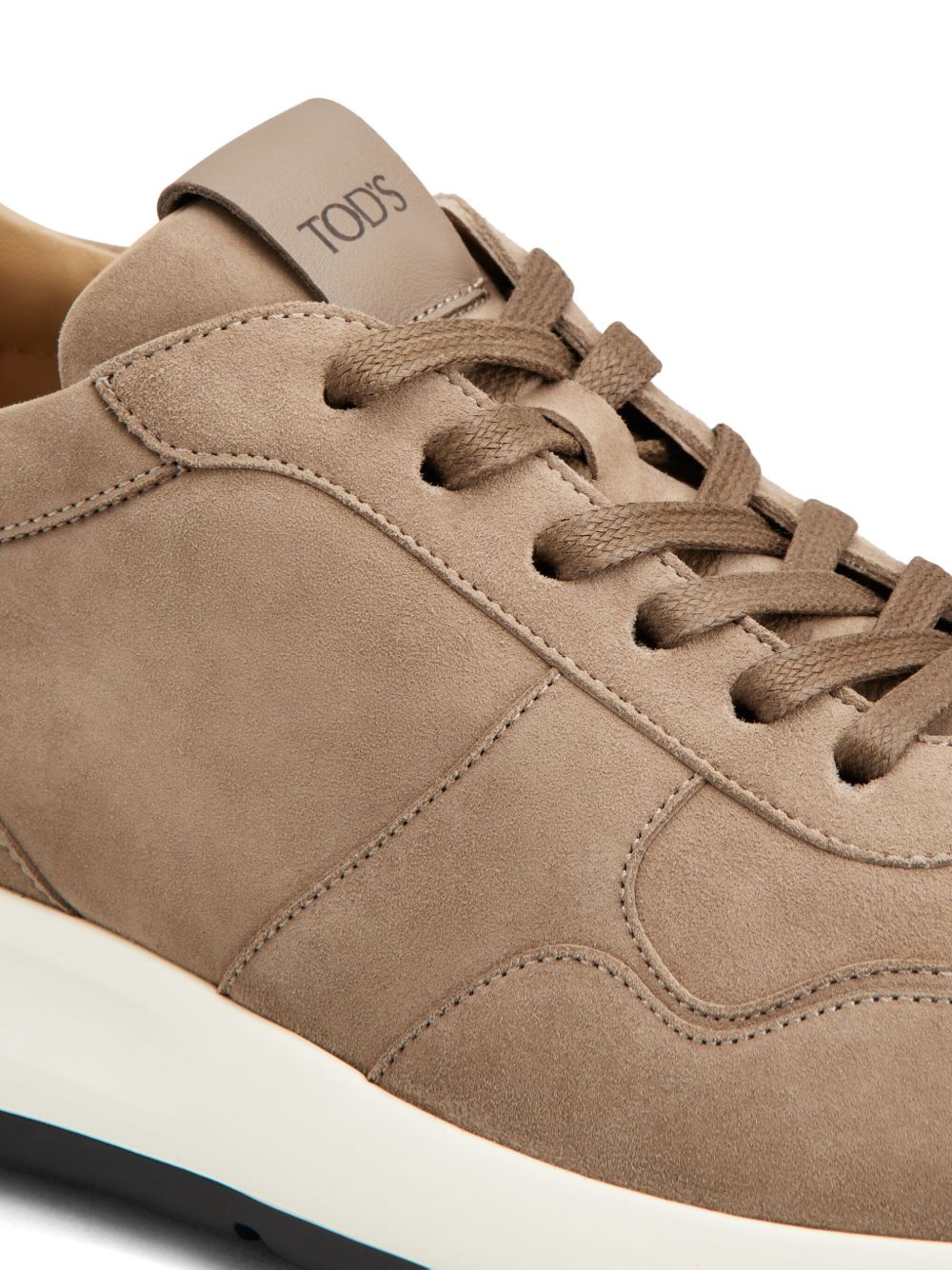Tod's Suede Leather Sneakers - Beige