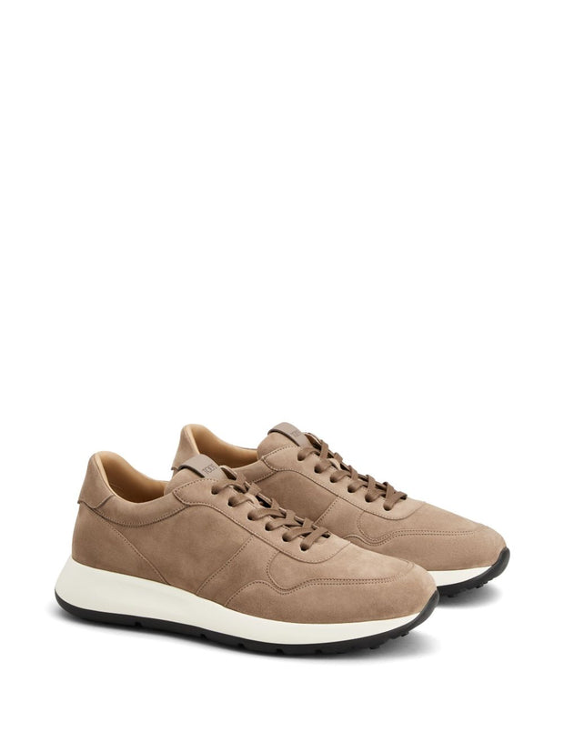 Tod's Suede Leather Sneakers - Beige