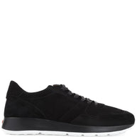 Tod's Suede Leather Sneakers - Black
