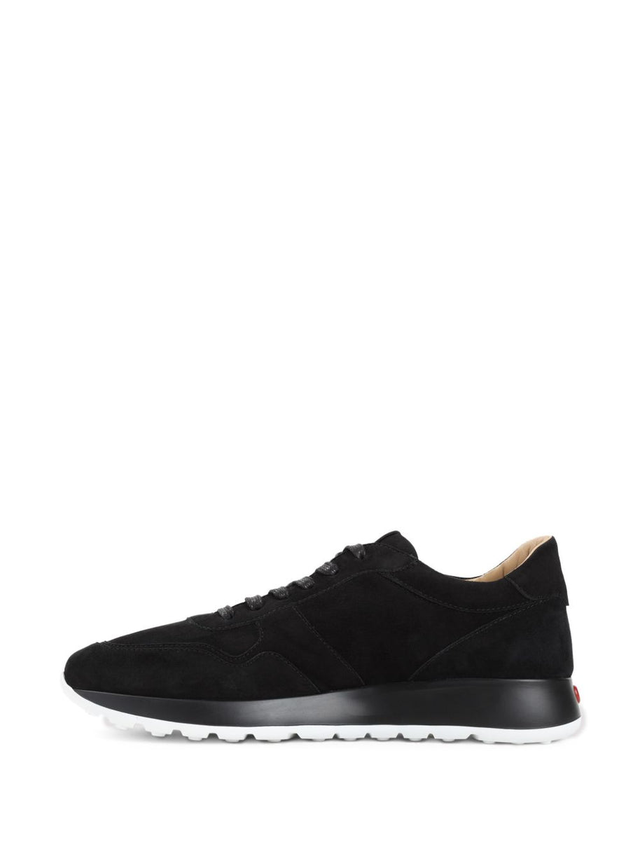 Tod's Suede Leather Sneakers - Black