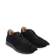 Tod's Suede Leather Sneakers - Black