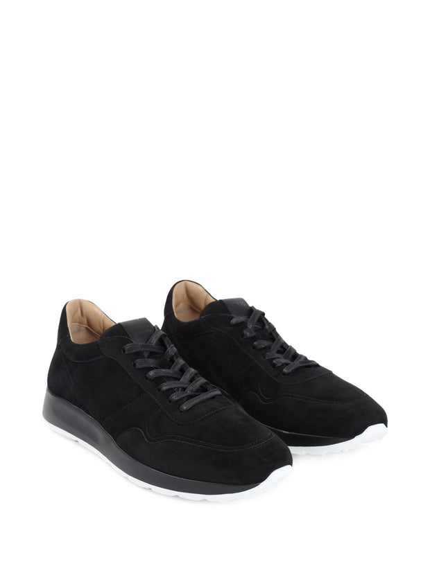 Tod's Suede Leather Sneakers - Black