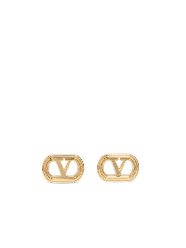 Valentino Garavani VLogo Earrings - Golden