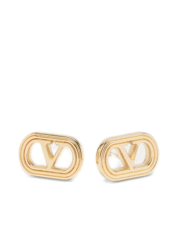 Valentino Garavani VLogo Earrings - Golden