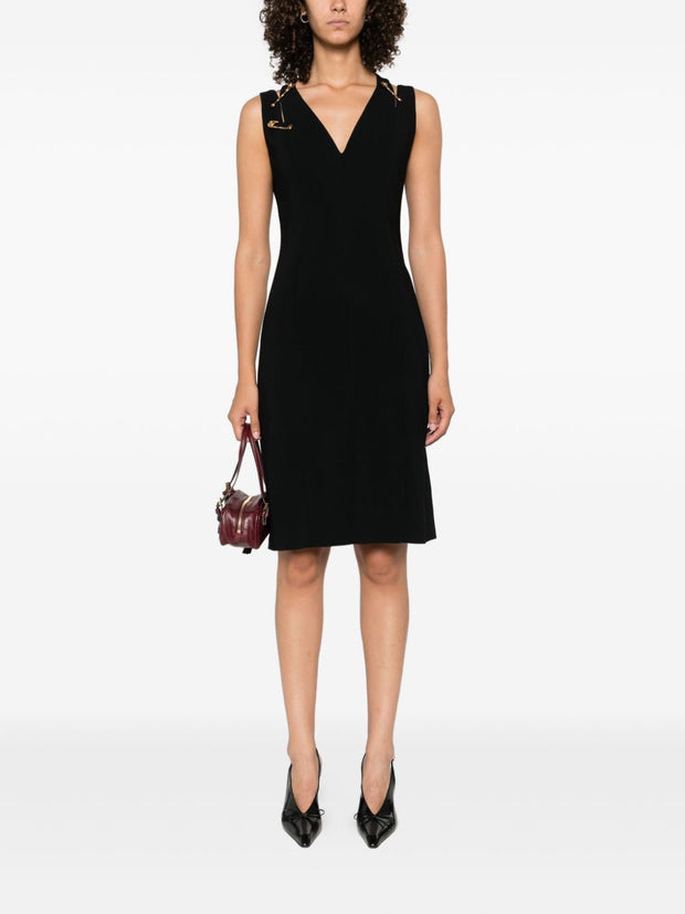 Versace Mini Cocktail Dress - Black