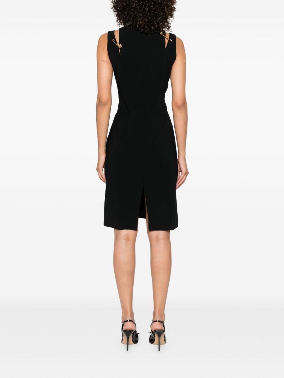 Versace Mini Cocktail Dress - Black
