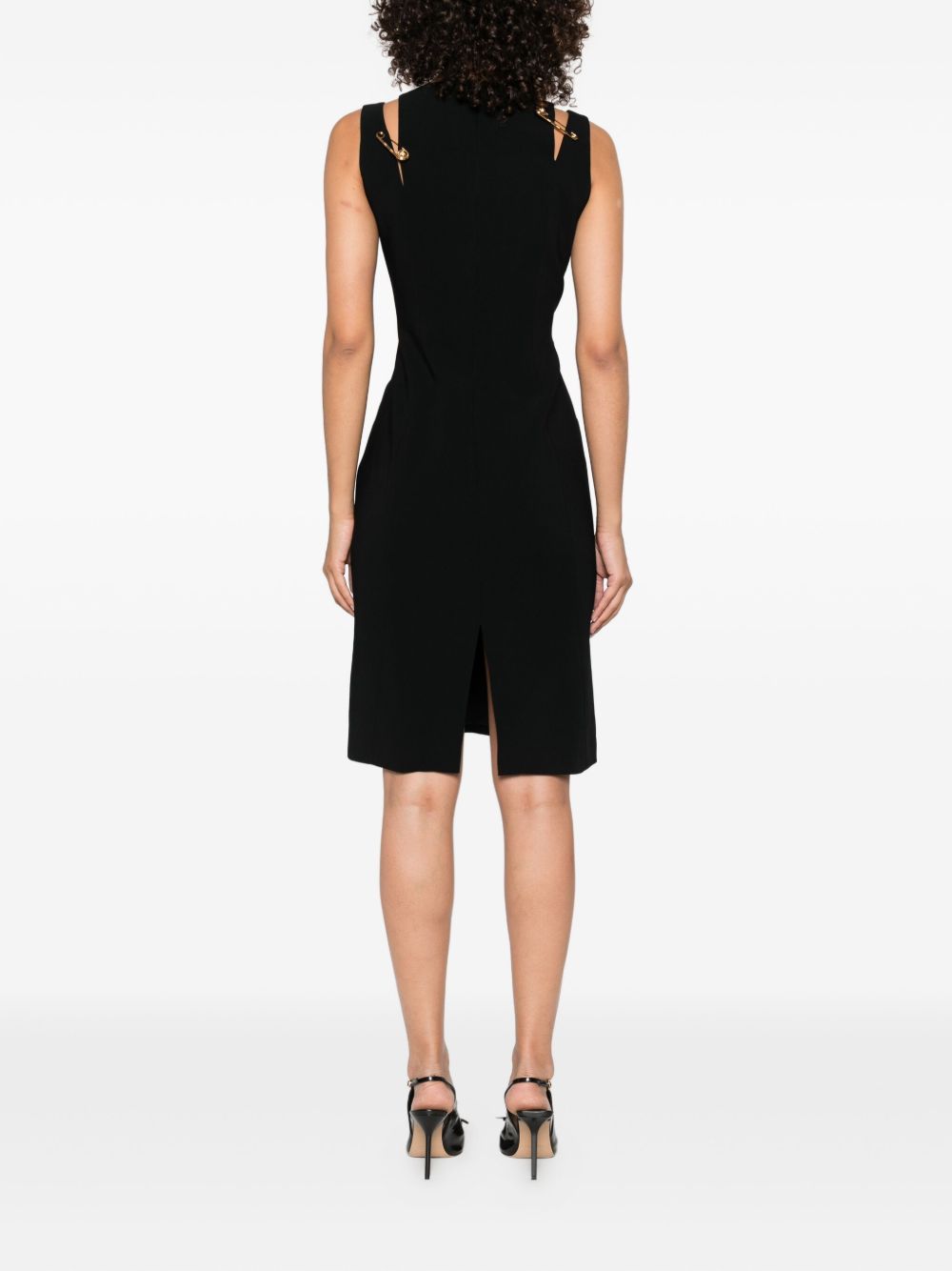 Versace Mini Cocktail Dress - Black