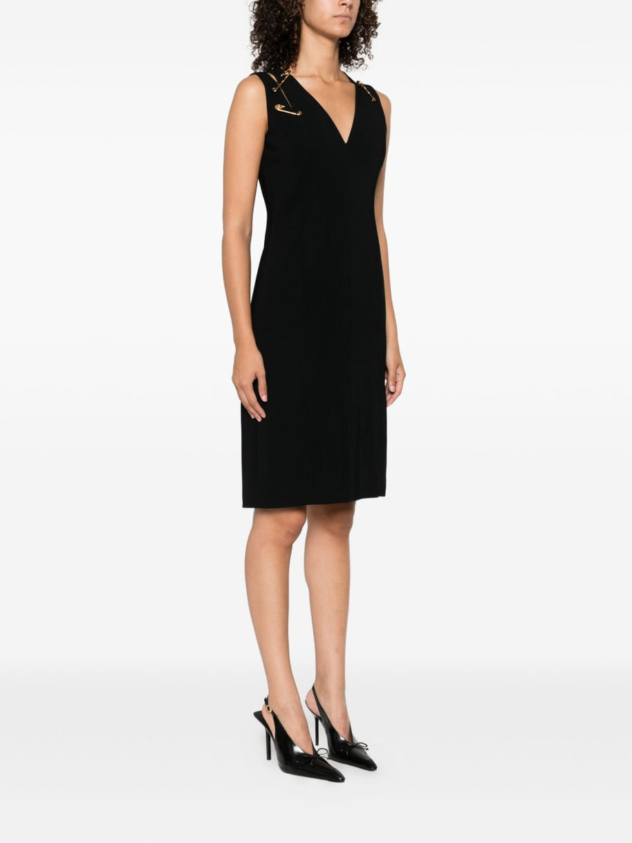 Versace Mini Cocktail Dress - Black
