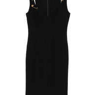 Versace Mini Cocktail Dress - Black