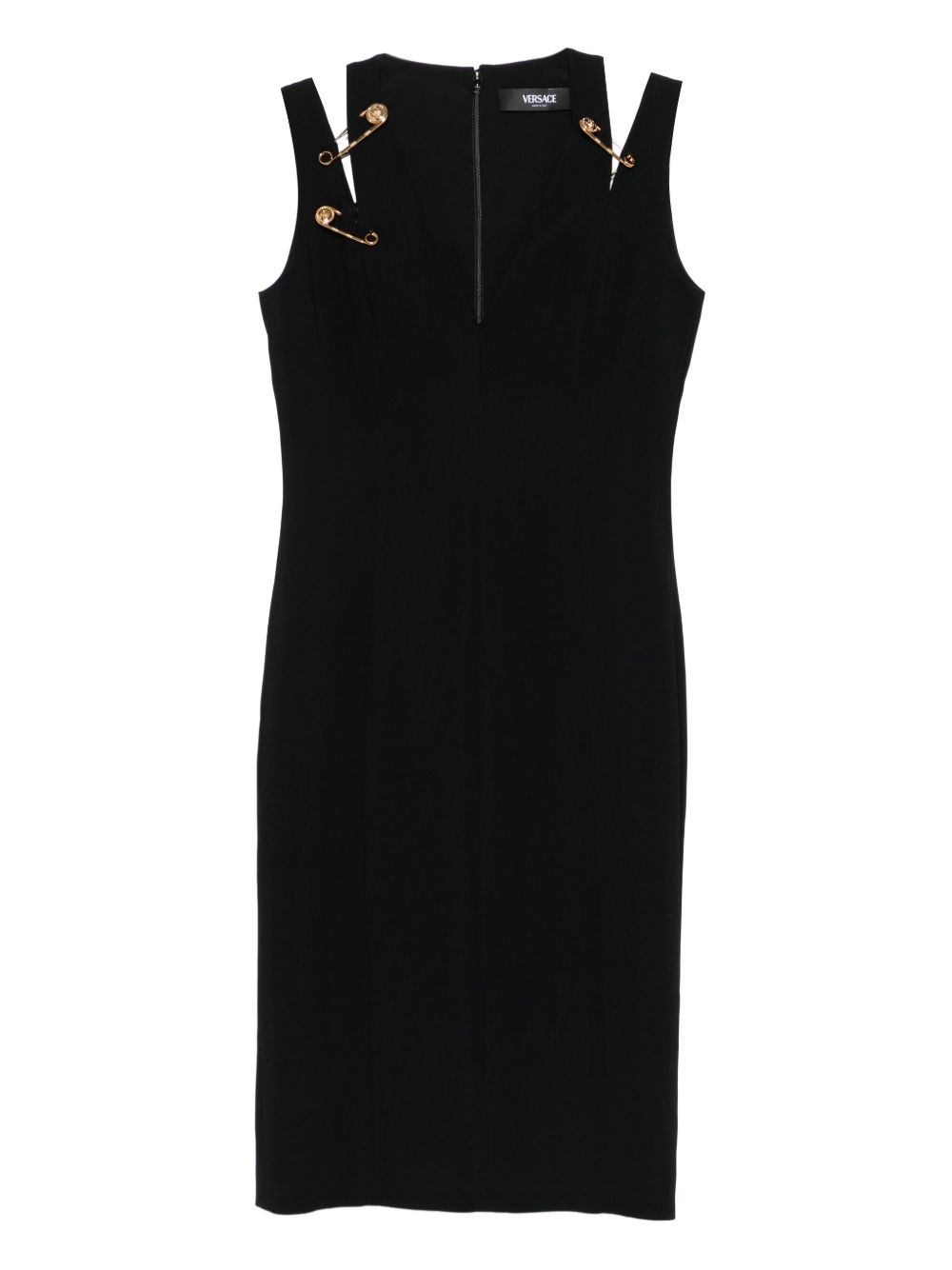 Versace Mini Cocktail Dress - Black