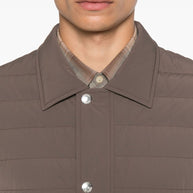 Brunello Cucinelli Nylon Short Down Jacket - Brown