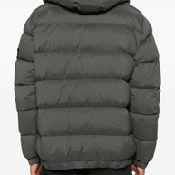 Stone Island Short Hooded Down Jacket - Grey