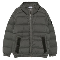 Stone Island Short Hooded Down Jacket - Grey