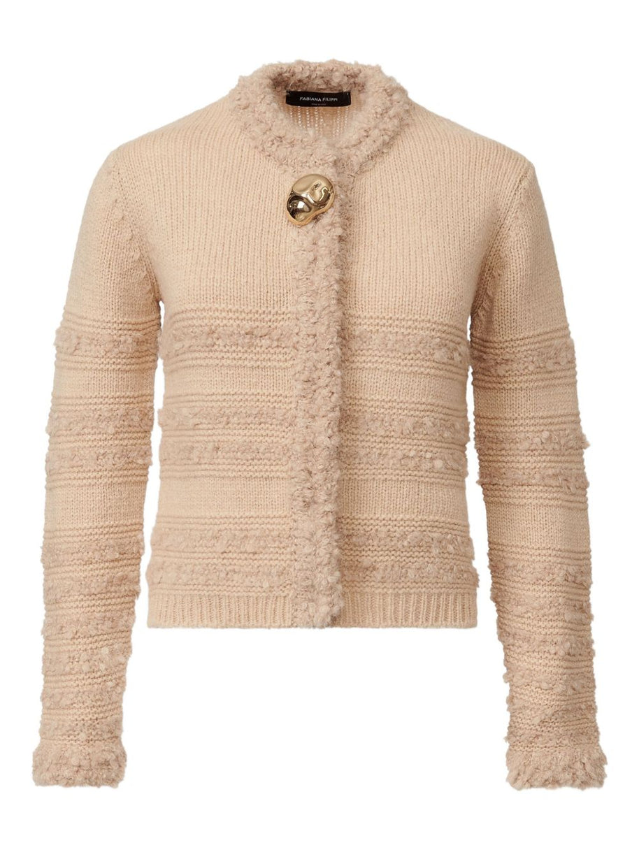 Fabiana Filippi Wool Jacket - Beige