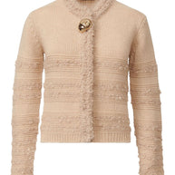 Fabiana Filippi Wool Jacket - Beige
