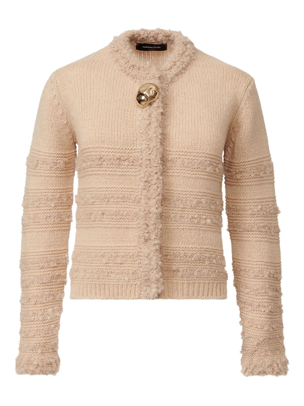 Fabiana Filippi Wool Jacket - Beige