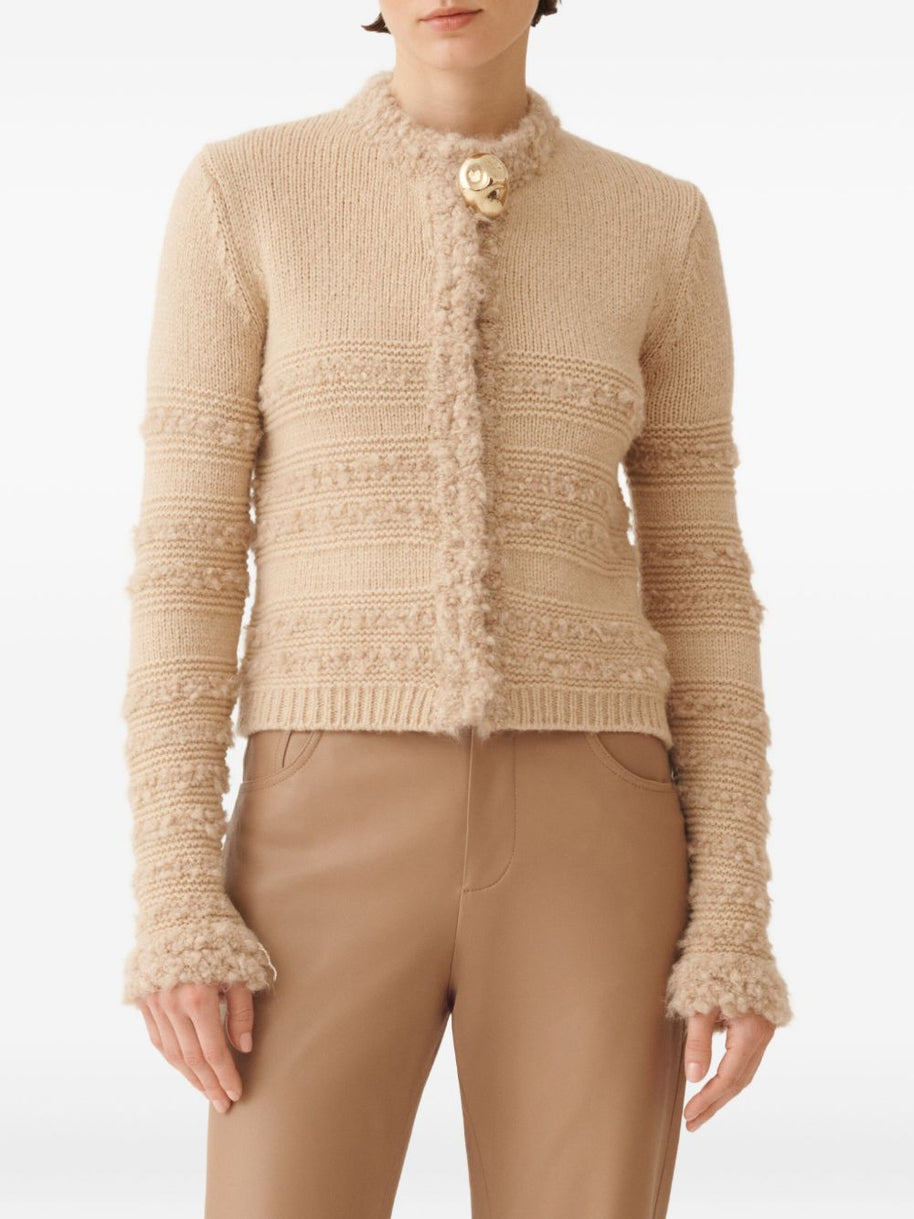 Fabiana Filippi Wool Jacket - Beige
