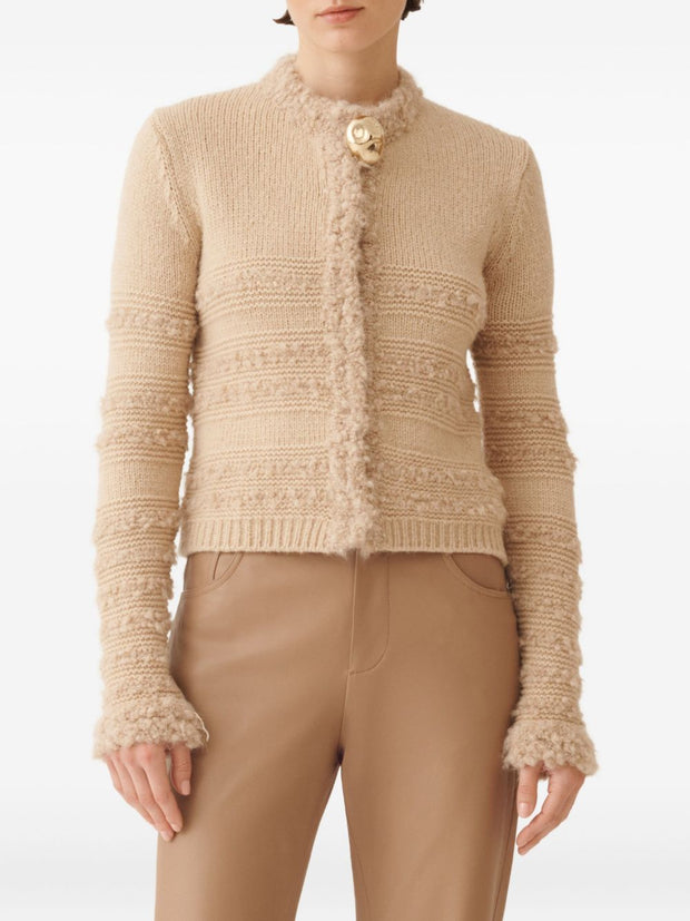 Fabiana Filippi Wool Jacket - Beige