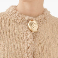 Fabiana Filippi Wool Jacket - Beige