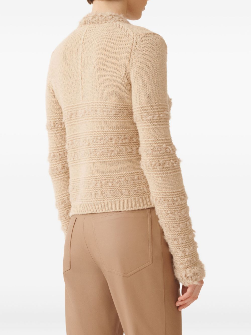 Fabiana Filippi Wool Jacket - Beige