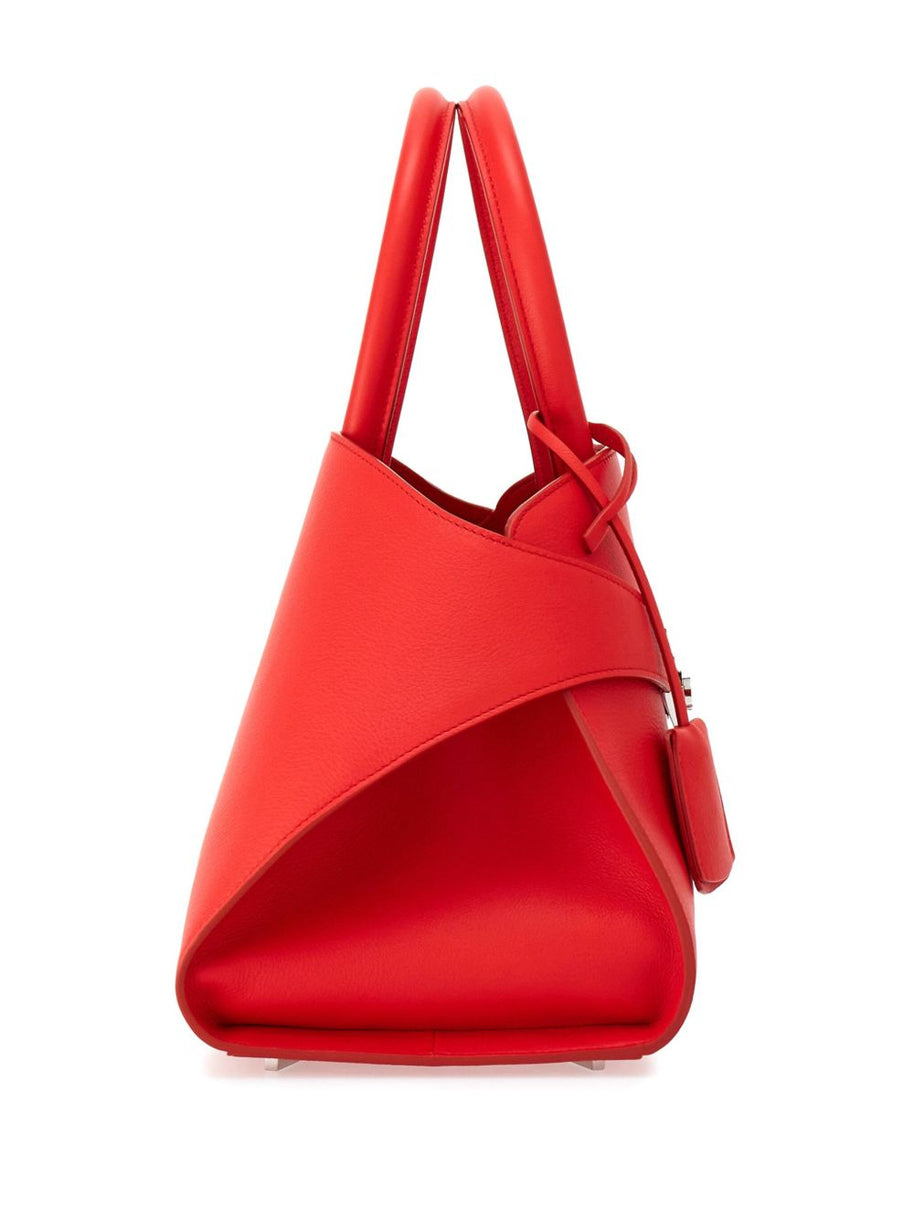 Ferragamo Hug Small Leather Tote Bag - Red