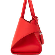 Ferragamo Hug Small Leather Tote Bag - Red