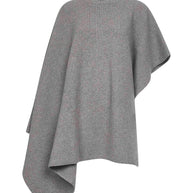 Stella McCartney Wool And Cashmere Blend Poncho Jacket - Grey