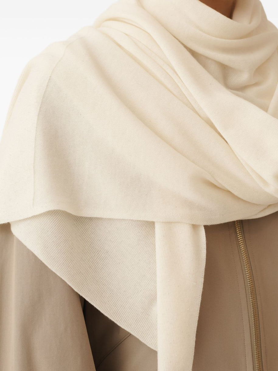Fabiana Filippi Ribbed Knit Scarf